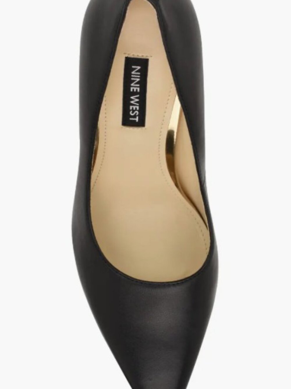 Nine West Vylot Pointy Toe Pumps Black US Size 10 - Picture 7 of 10